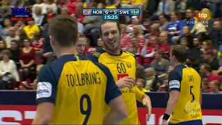 Europeo Suecia-Austria-Noruega 2020 - 2º Fase 2º Partido G. II. Noruega vs. Suecia
